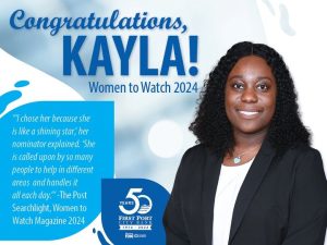 Kayla Williams Recognized as 2024 Women to Watch