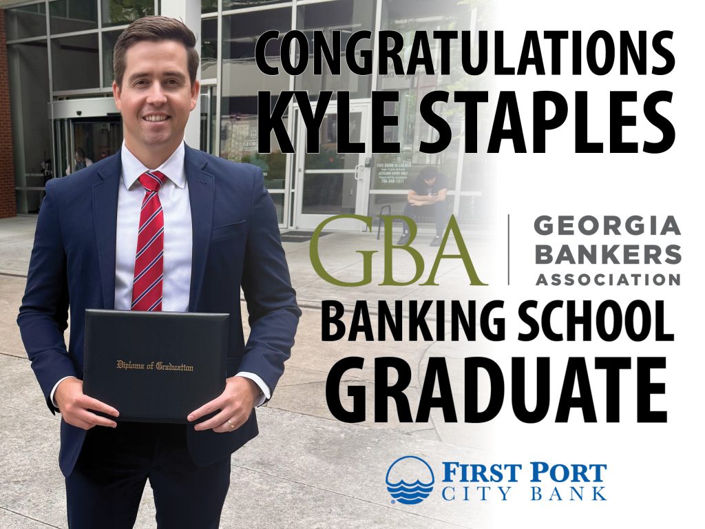 Kyle Staples Graduates Georgia Banking School