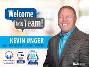 Kevin Unger - Vice President & SBA Lender